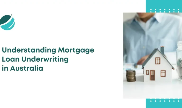 Understanding mortgage loan underwriting in Australia, represented by a model house and coins