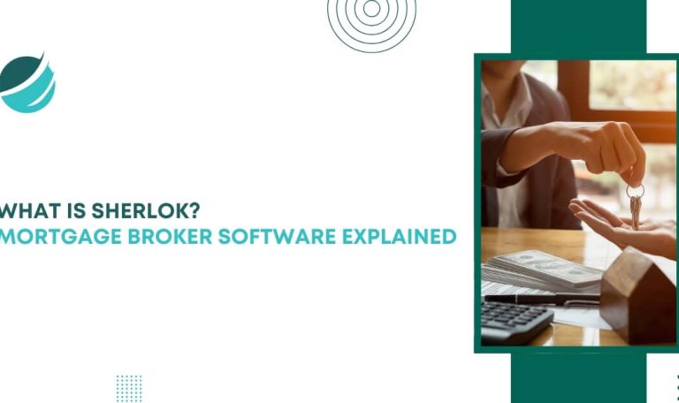 What is Sherlok? Mortgage broker software explained with key handover visual