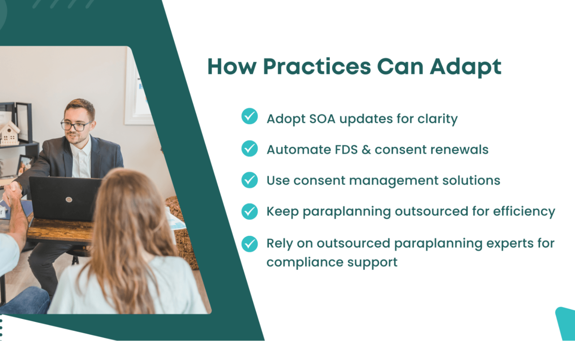 DBFO reforms at a glance: simplifying advice documentation, clarifying FDS requirements, modernizing SOA & ROA workflows, and strengthening client transparency.
