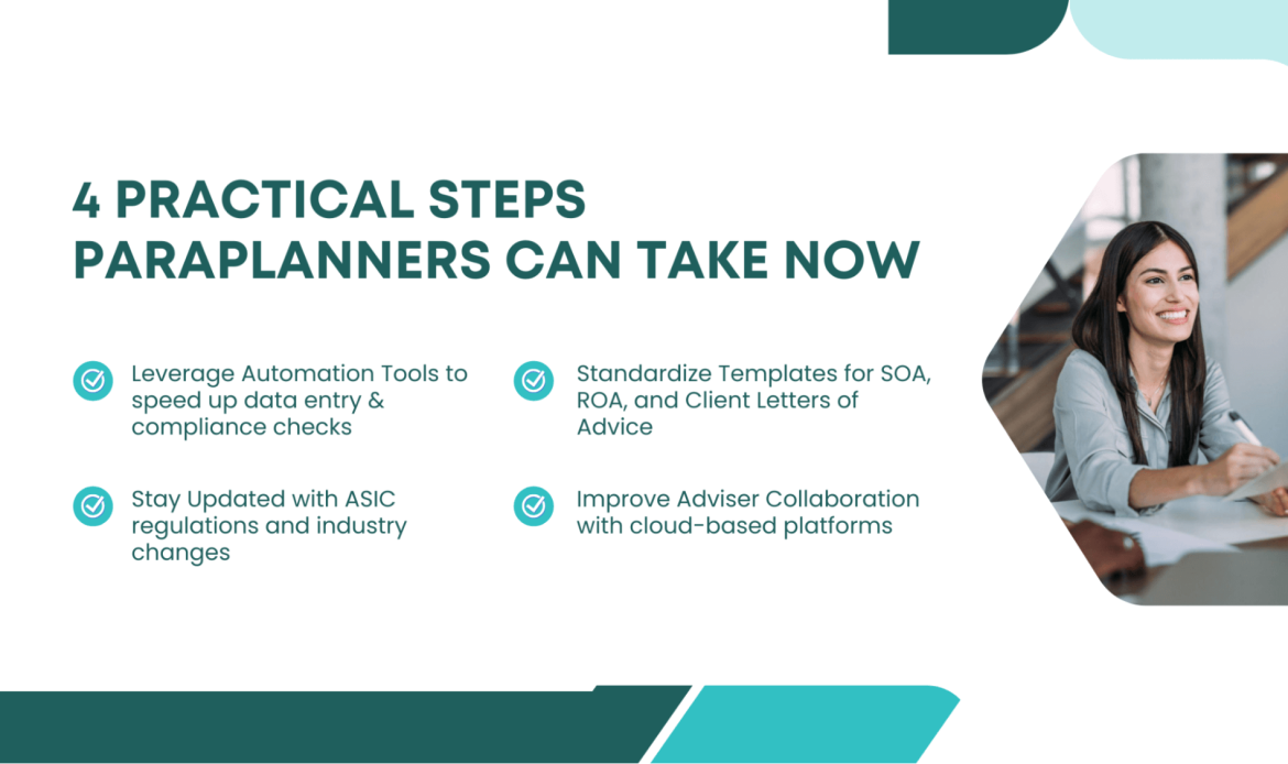 Four steps paraplanners can take now.
